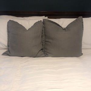 POTTERY BARN accent pillow covers (set of 2)